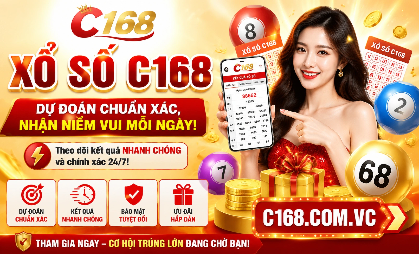 C168 Xổ Số - ưu đãi và trải nghiệm người chơi